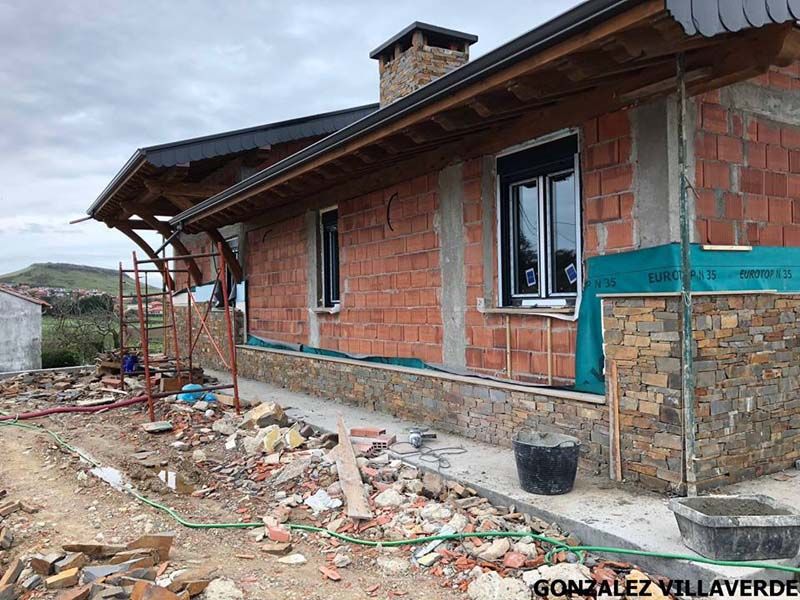 González Villaverde Construcción Y Reformas Casa en construcción